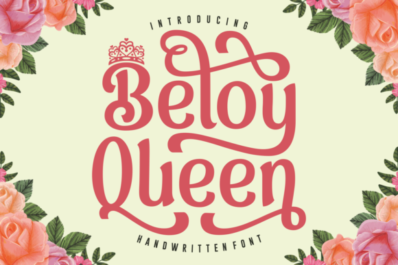 Beloy Queen: A Luxury Display Font for Elegant Designs