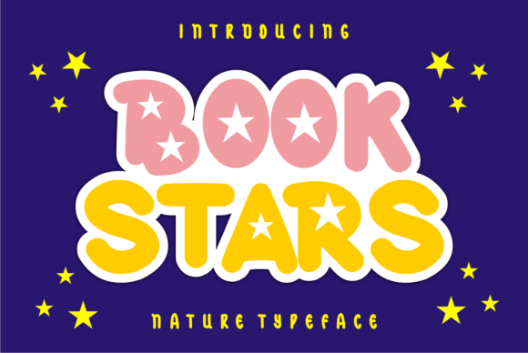Book Stars: A Modern Typeface for Bold Branding