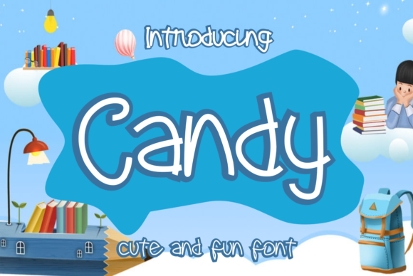 Candy: A Sweet and Playful Display Font for Creative Projects