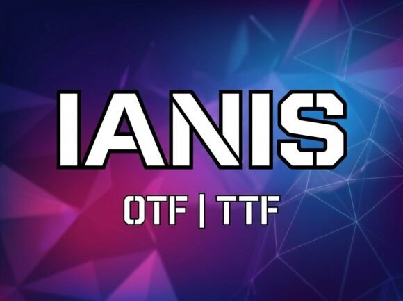 Discover Ianis: A Bold Decorative Display Typeface