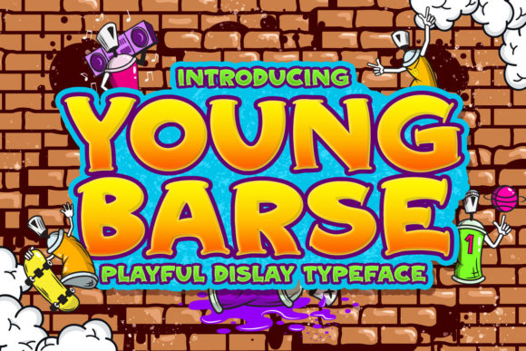 Discover the Playful Power of the Young Barse Font