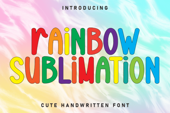 Discovering the Vibrant Charm of Rainbow Sublimation