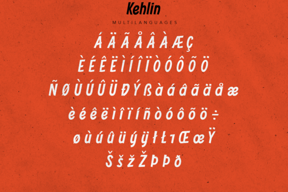 Kehlin: A Modern Display Font for Bold Branding