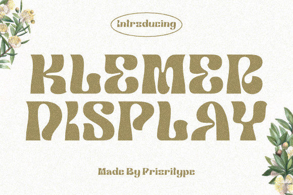 Klemer: A Whimsical Display Font for Creative Projects