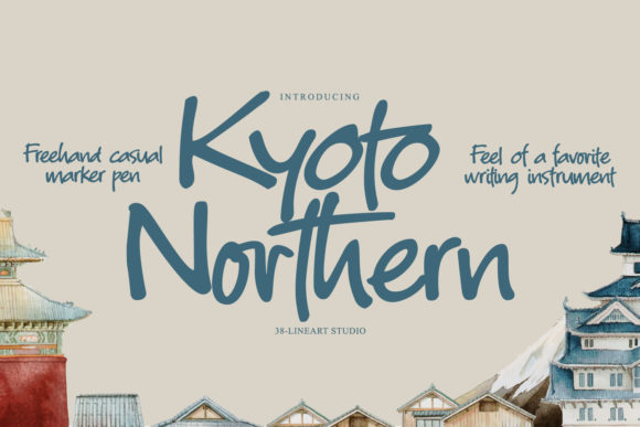 Kyoto Northern: A Font Inspired by City Streets