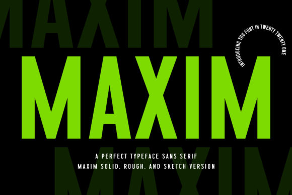 Maxim: Bold Street Art Vibe for Modern Design