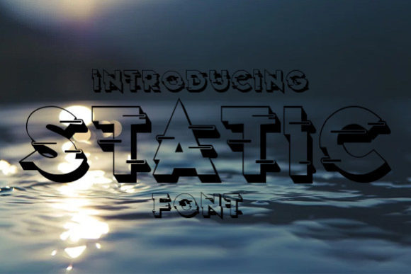 Static: A Display Font for Sharp, Modern Design