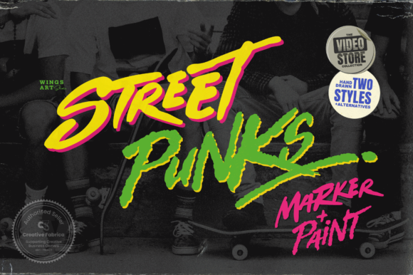 Street Punks: A Bold Graffiti Font for Modern Design