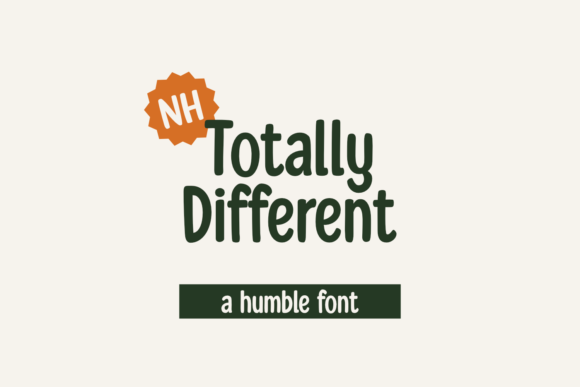 Totally Different: A Font That Brings Playful Polish to Design